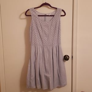 100% Cotton Pale Blue Dress